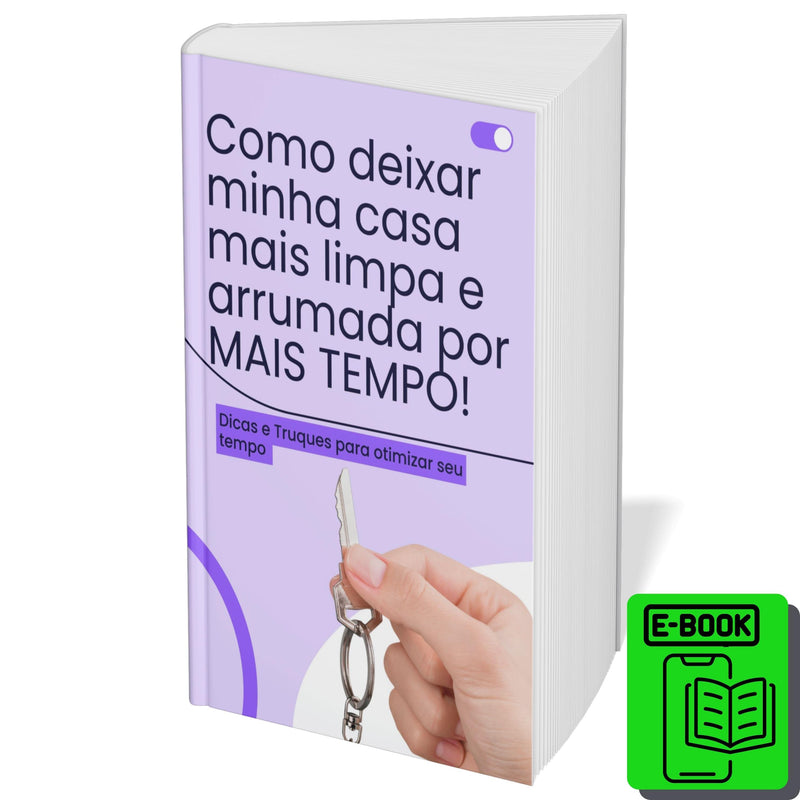 Kit Limpeza Fácil | LEVE 3 PAGUE 2 | GANHE UM EBOOK EXCLUSIVO